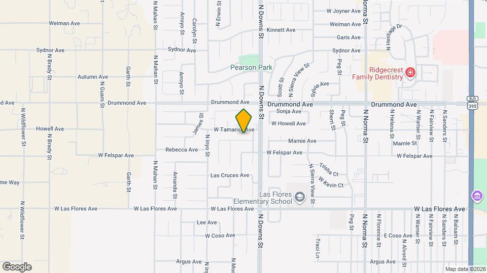 930 Conejo Ave Map and Location Details
