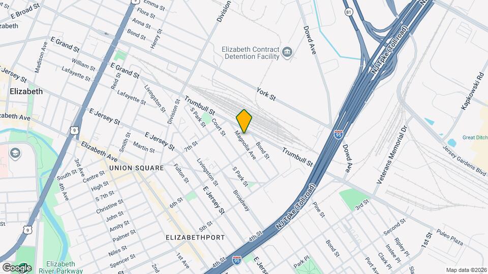 623 Magnolia Ave Map and Location Details