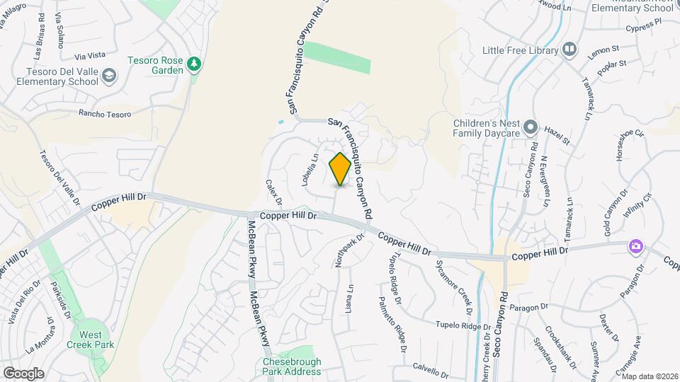 28357 Mayfair Dr Map and Location Details