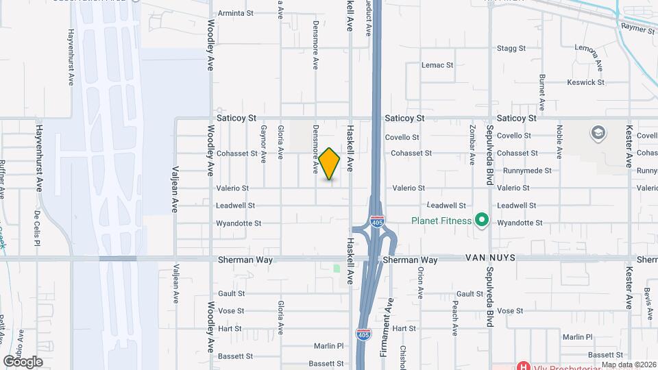 7401 Dempsey Ave Mapa y Detalles de la Ubicación