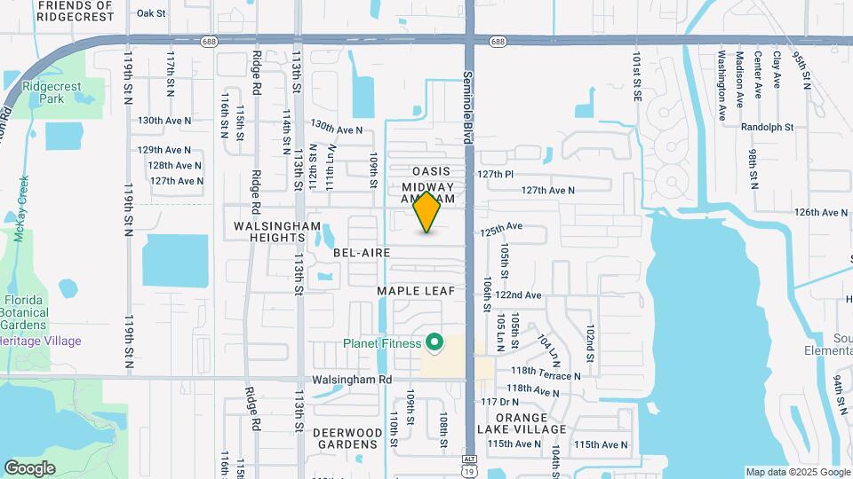 10845 124th Ave N, Unit 103-B Map and Location Details