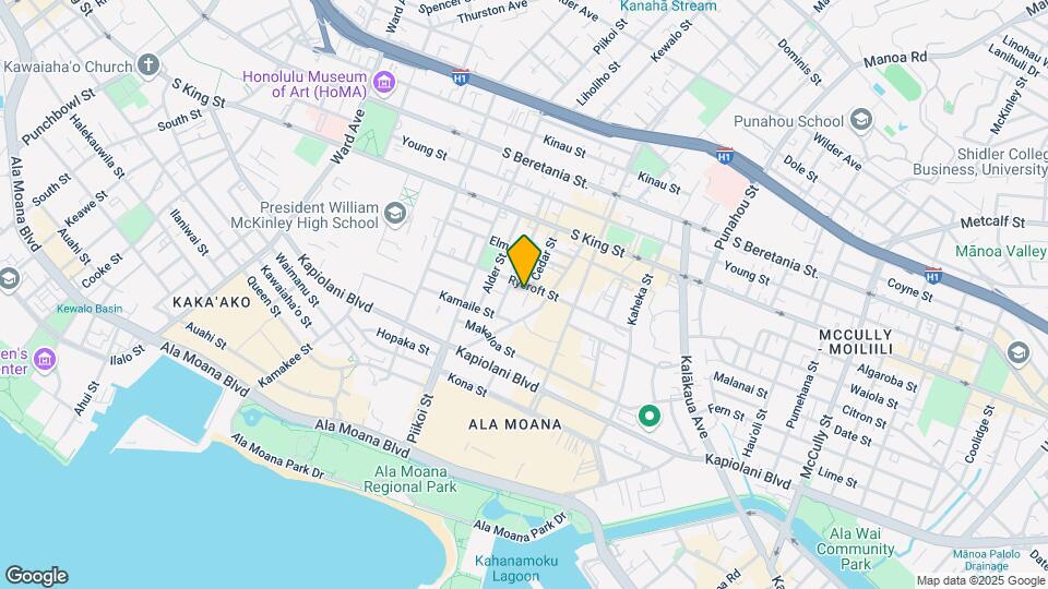 744 Cedar St Mapa y Detalles de la Ubicación
