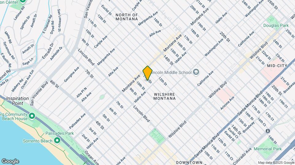 842 11th St Map and Location Details
