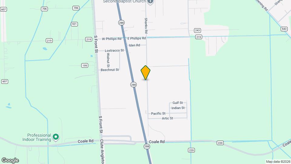 2328 Shanks Rd Mapa y Detalles de la Ubicación