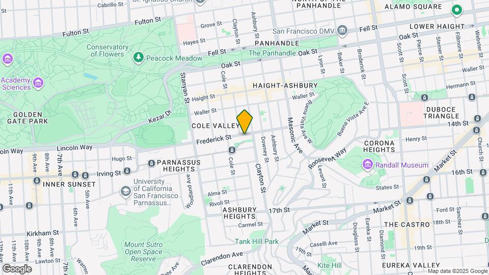 333 Frederick St Map and Location Details