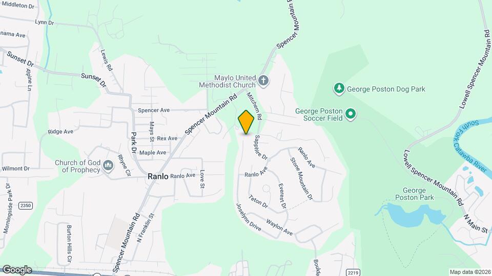 1084 Joselynn Drive Map and Location Details