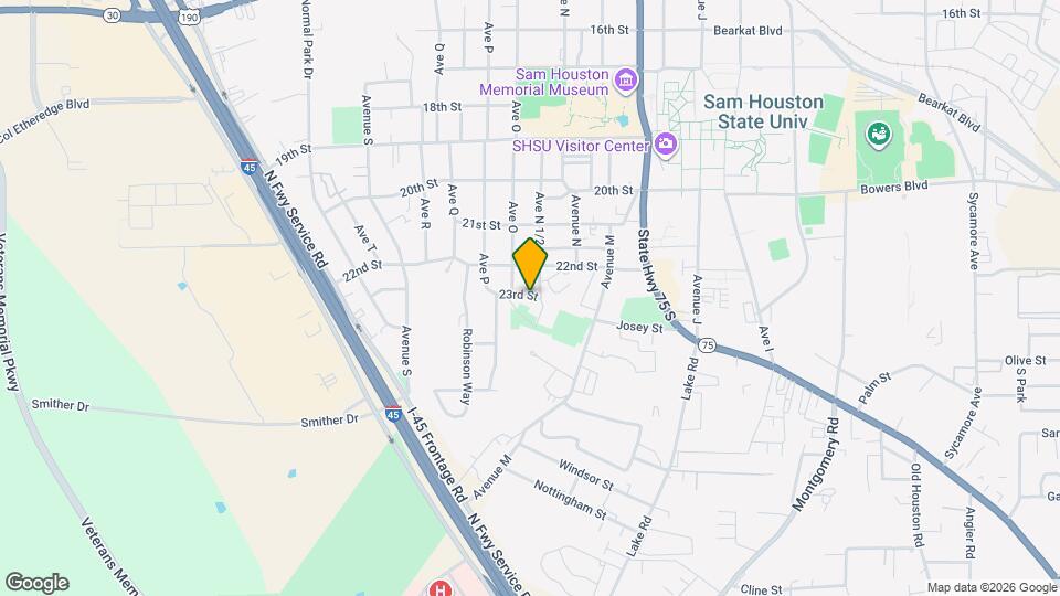 1417 23rd St Map and Location Details