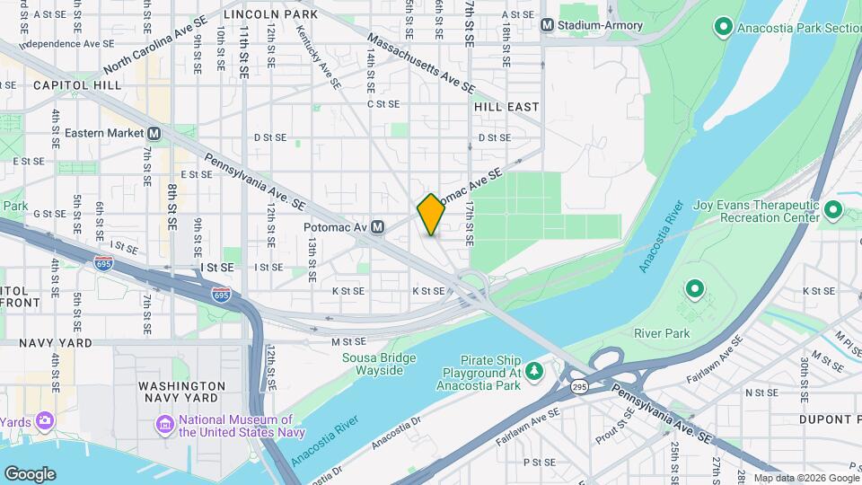 747 Kentucky Ave SE Map and Location Details