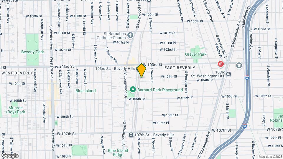 10351-57 S. Hale Ave Mapa y Detalles de la Ubicación