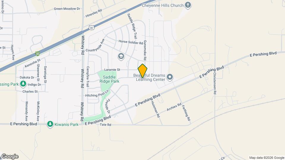 6953 Hitching Post Ln Map and Location Details