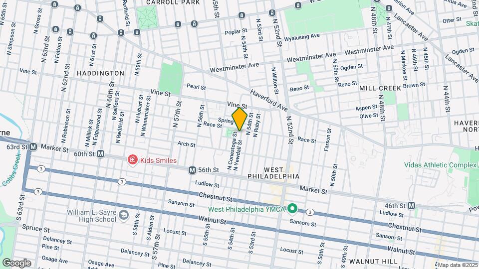 150 N Yewdall St Map and Location Details