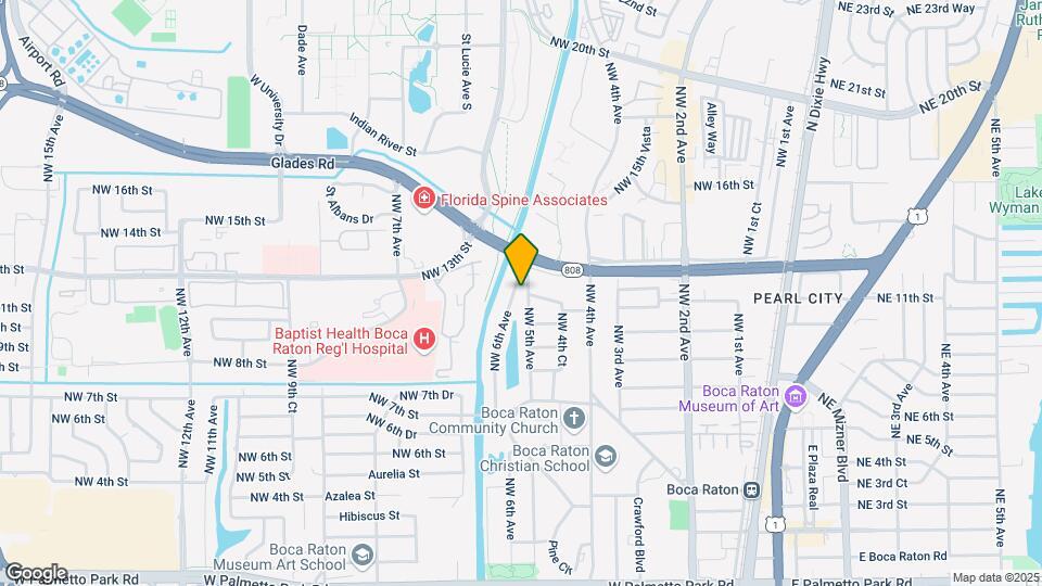 1101 NW 5th Ave Map and Location Details