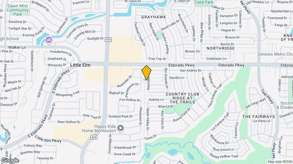 11745 Keystone Dr Map and Location Details