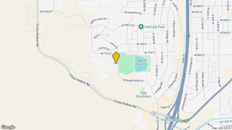 875 S Lincoln Ave Map and Location Details