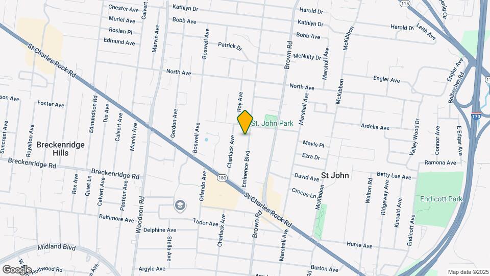 3417 Eminence Blvd Map and Location Details