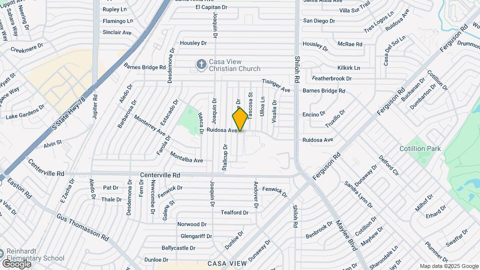 10922 Myrtice Dr Map and Location Details