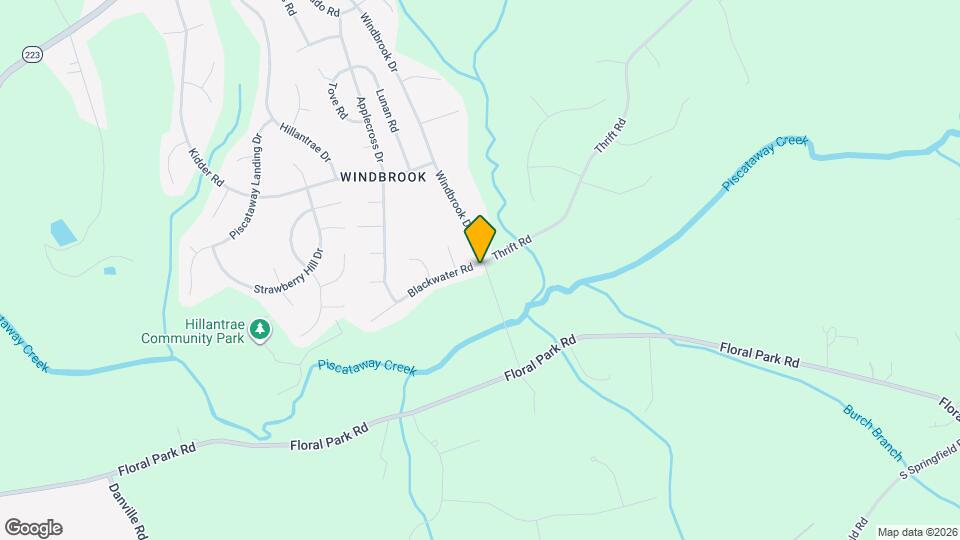 13001 Windbrook Dr Mapa y Detalles de la Ubicación