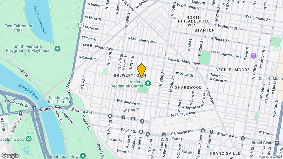 2627 W Jefferson St Map and Location Details