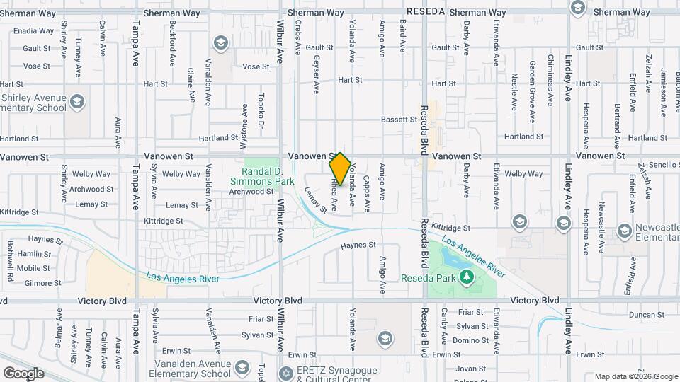 6704 Rhea Ave Map and Location Details