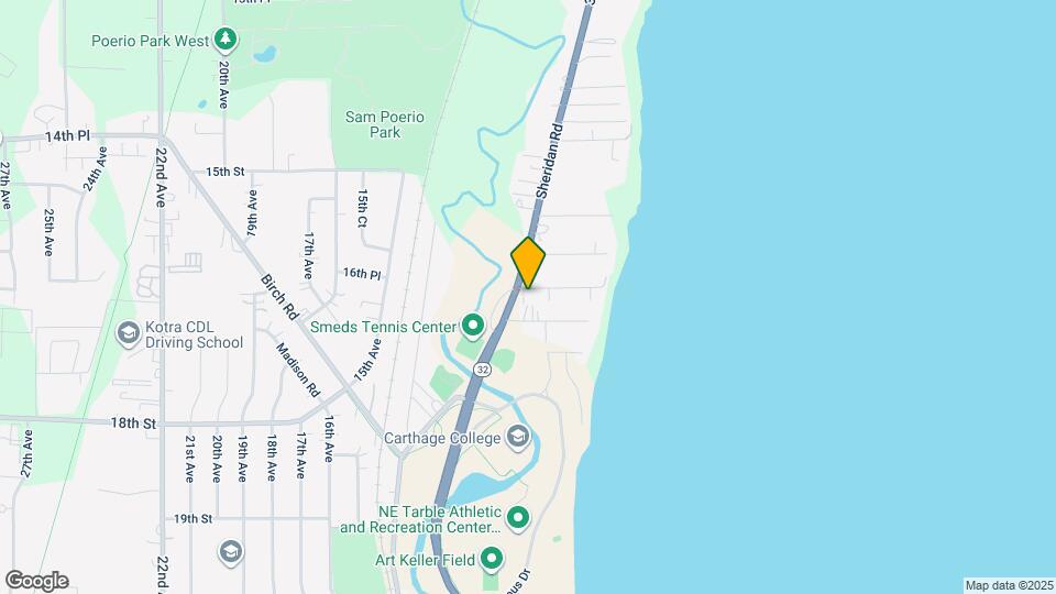 815 16th Pl Map and Location Details