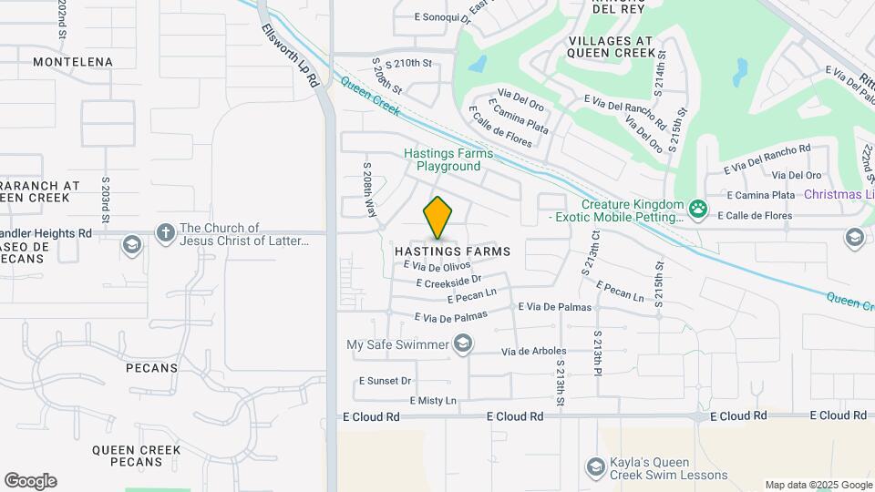 23658 S 210th Pl Map and Location Details