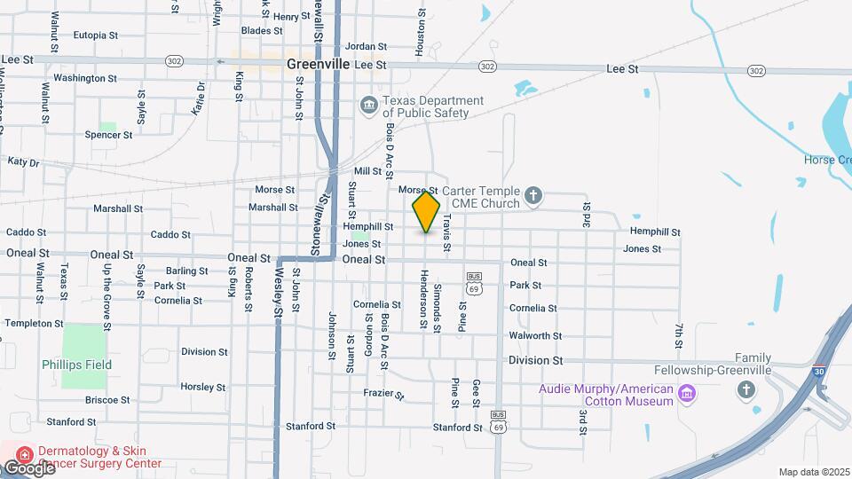 3415 Henderson St Map and Location Details