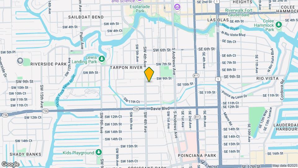 313 SW 10th St Map and Location Details