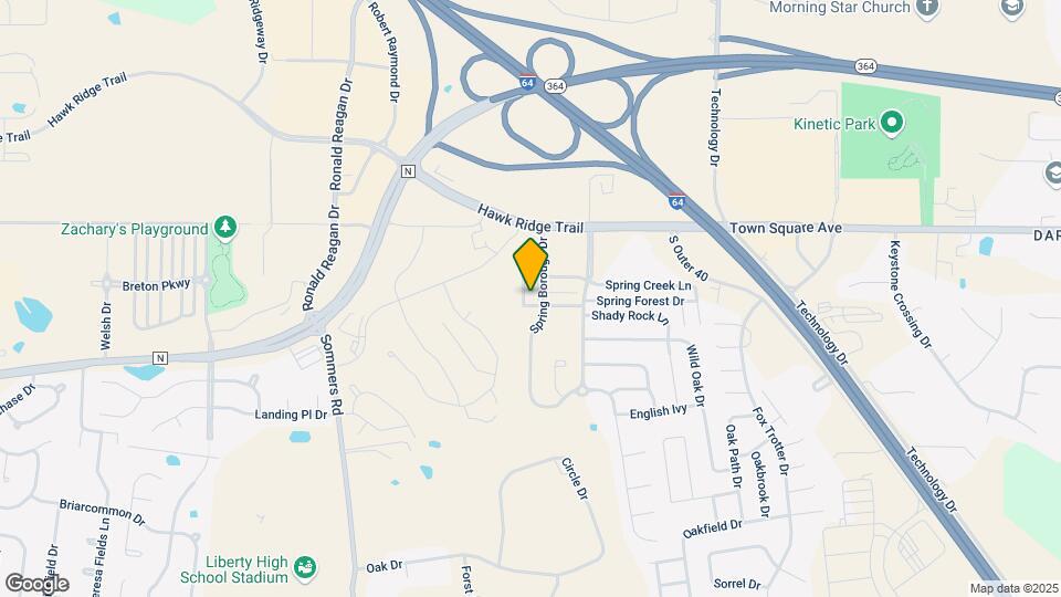 6303 Spring River Dr Map and Location Details