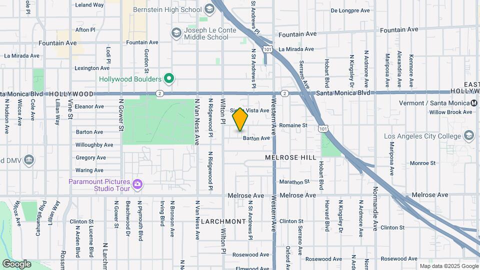 5517 Barton Ave Map and Location Details