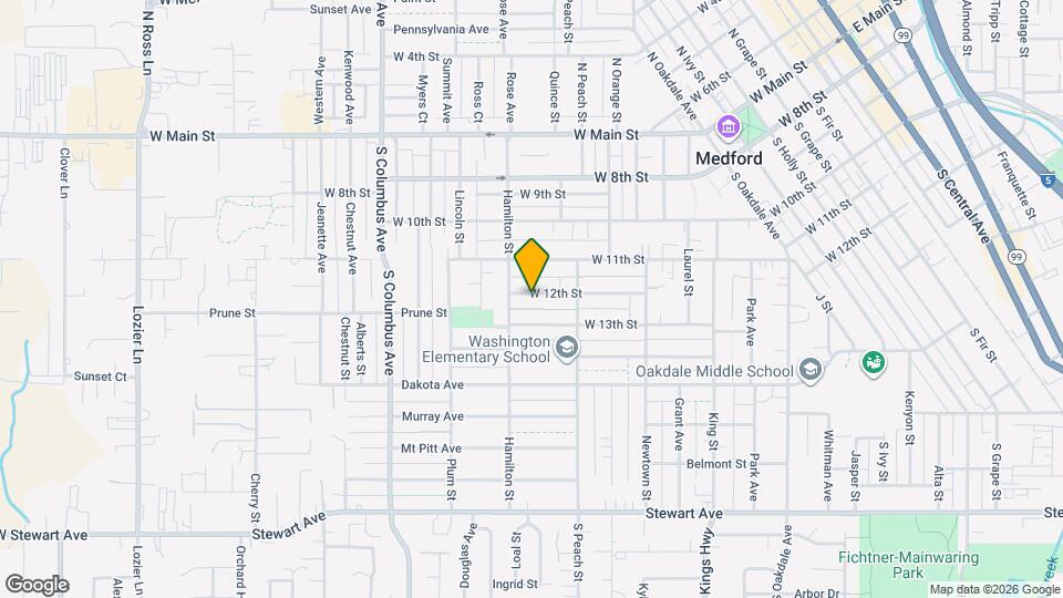 1019 W 12th St Map and Location Details