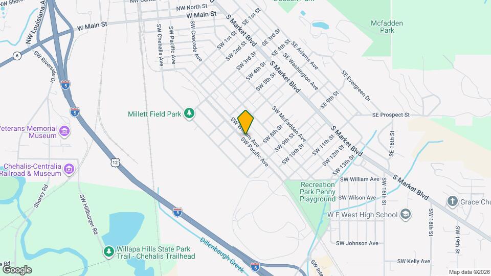 689 SW William Ave Map and Location Details