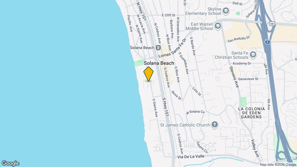 241 S Sierra Ave Map and Location Details