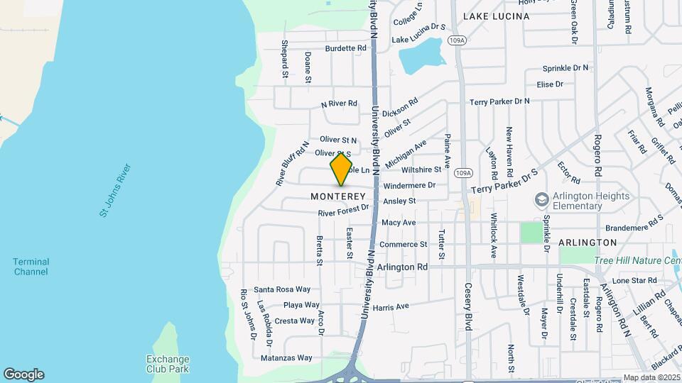 5514 Windermere Dr Map and Location Details
