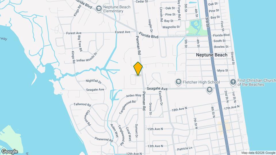 1841 Twelve Oaks Ln E Map and Location Details