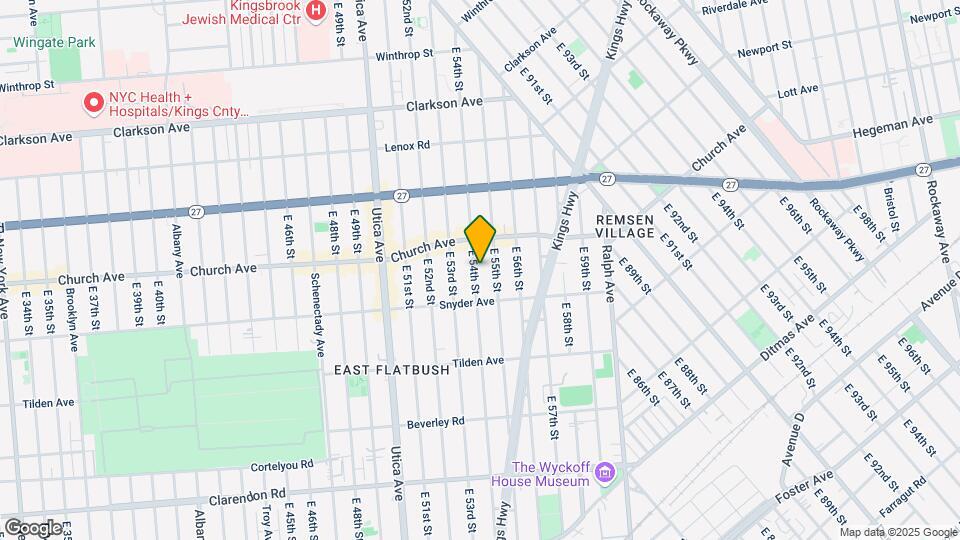 299 E 54th St Mapa y Detalles de la Ubicación