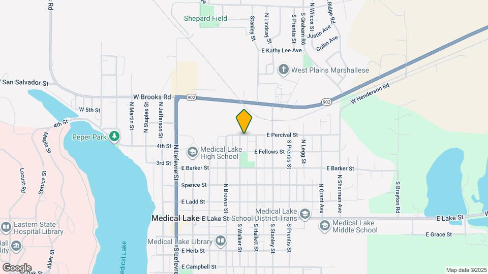 520 N Walker St Map and Location Details