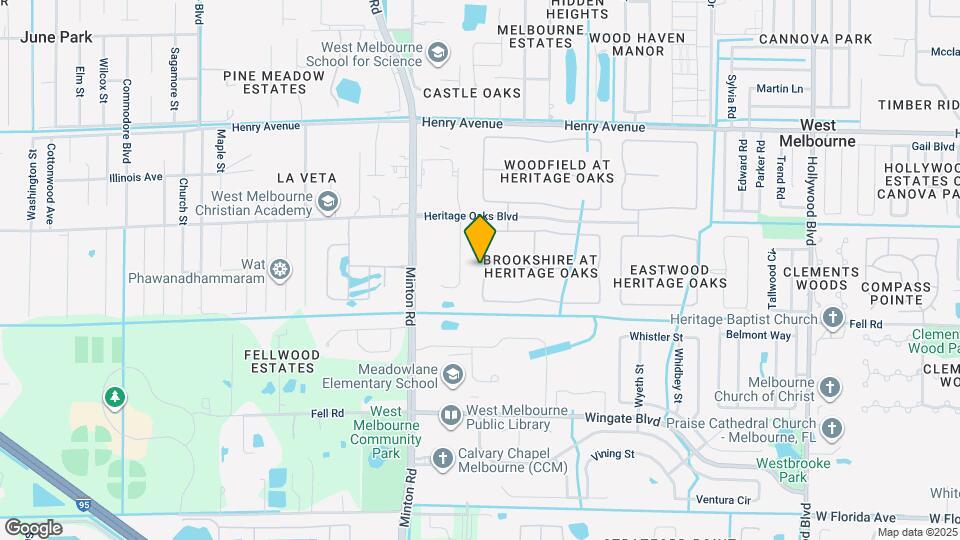 1800 Brookshire Cir Mapa y Detalles de la Ubicación