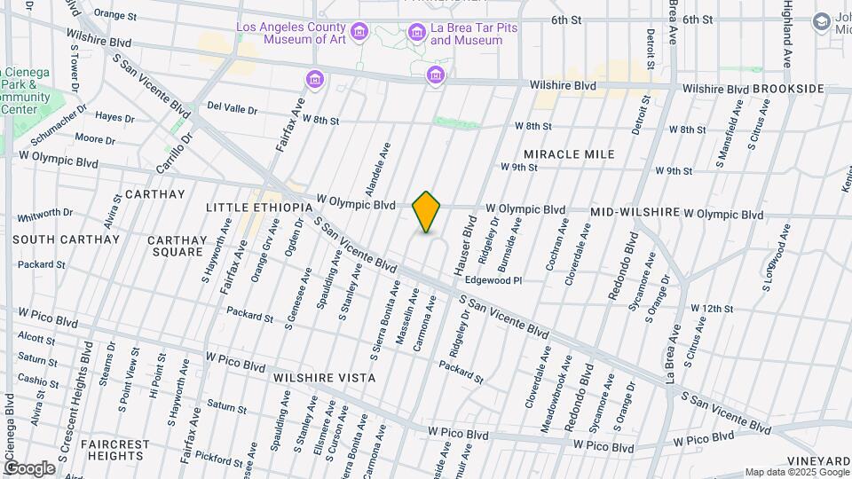 1051 Masselin Ave Map and Location Details