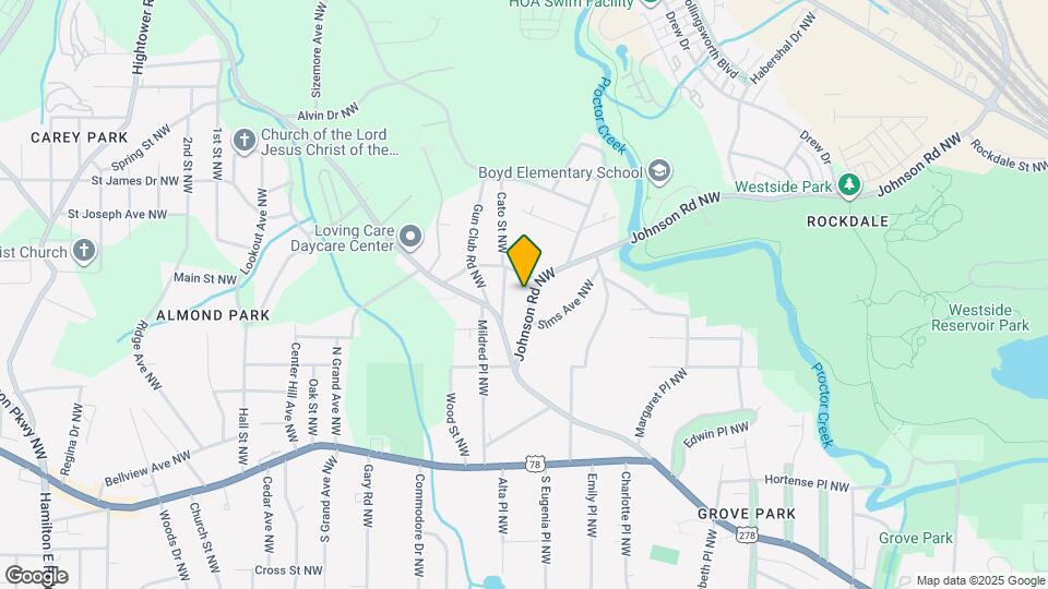 37 Johnson Rd NW Map and Location Details