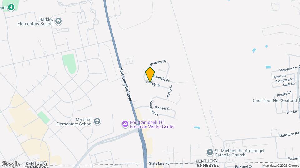 514 Gainey Dr Map and Location Details