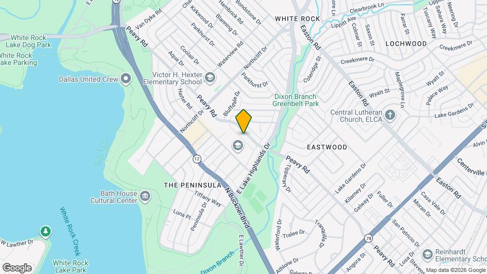 851 Peavy Rd Map and Location Details