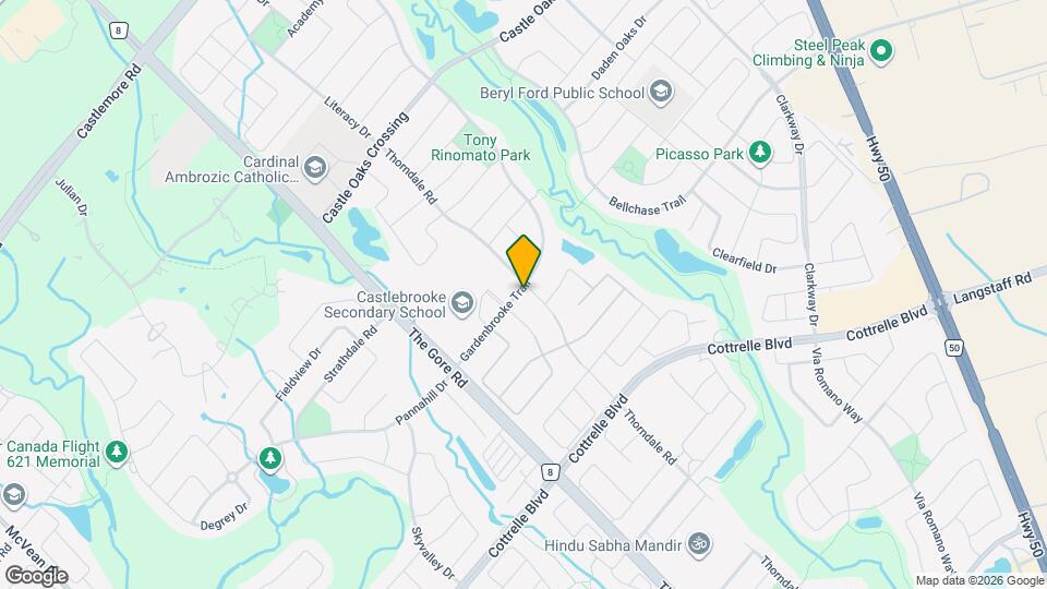 192 Thorndale Rd Map and Location Details