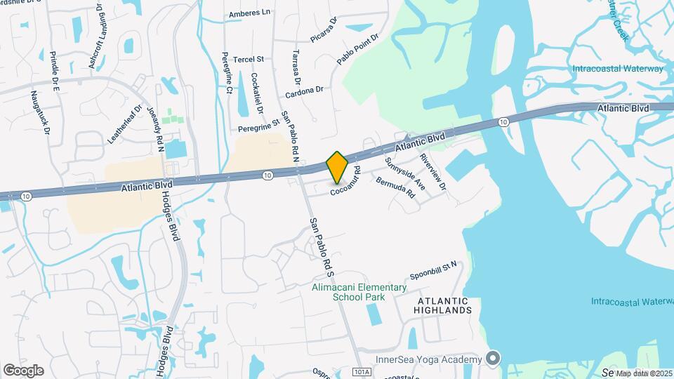 1714 Cocoanut Rd Mapa y Detalles de la Ubicación