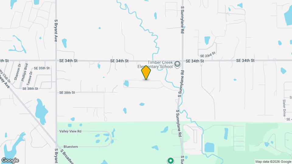 2704 SE 38th St Map and Location Details