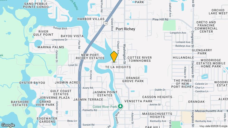 7504 Grand Blvd Map and Location Details