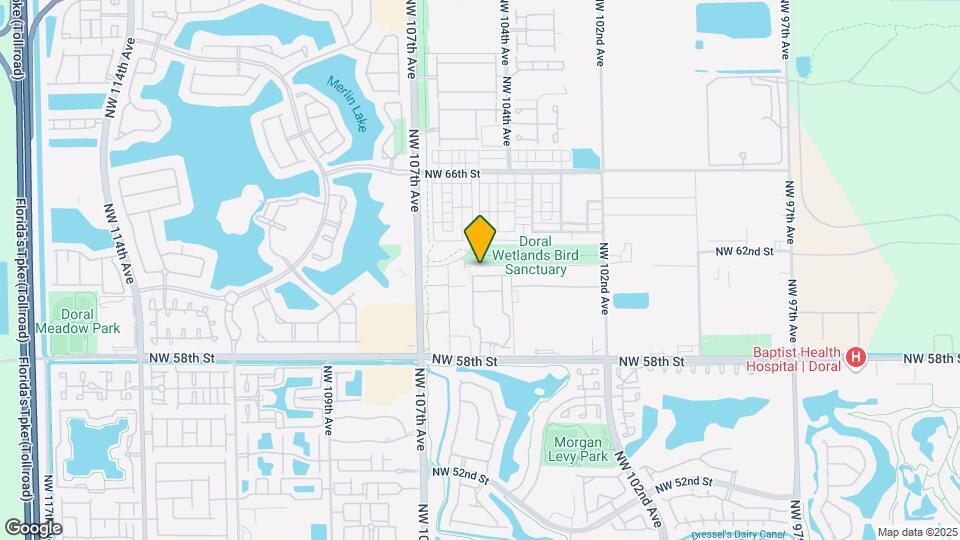 10461 NW 61 Ln. Map and Location Details