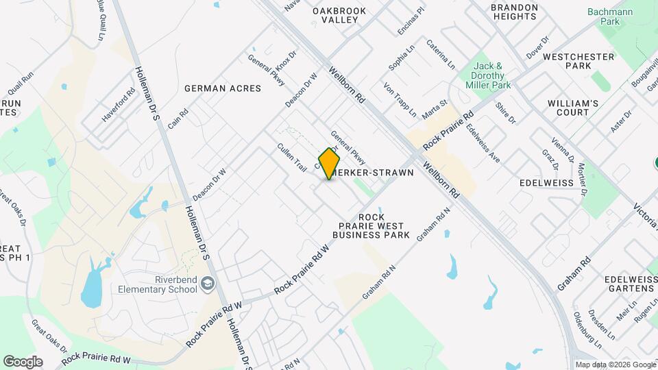 3416 Cullen Trail Map and Location Details