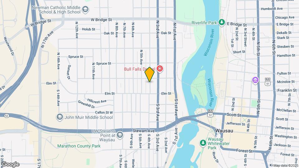 120 N 4th Ave Map and Location Details