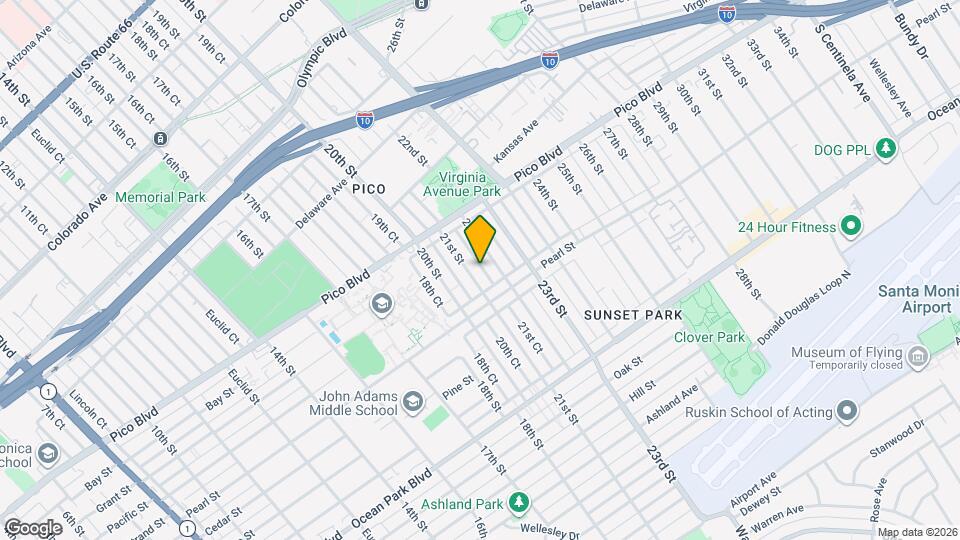 2237 21st St Map and Location Details