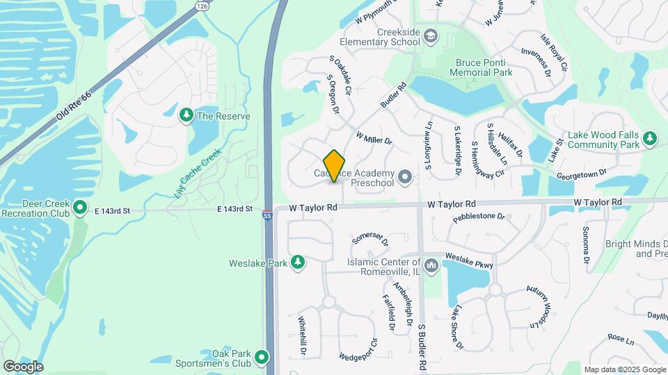 14237 S Newberg Ct Map and Location Details